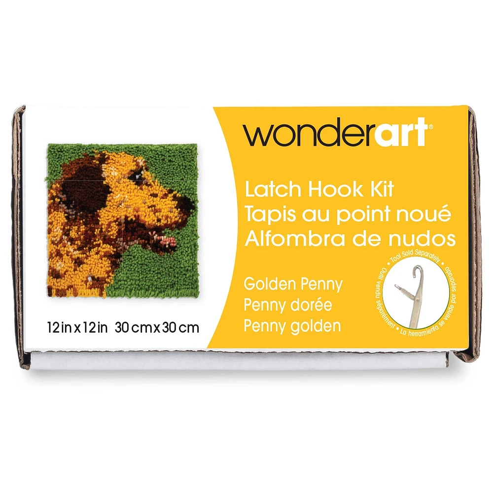 Wonderart® Golden Penny Latch Hook Kit