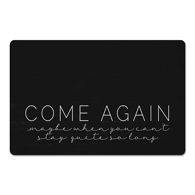 18" x 27" Come Again Floor Mat