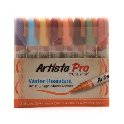 Chalk Ink® Artista Pro Classic 8 Color Marker Set