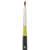 Golden Taklon Short Handle Flat Shader Brush by Artist's Loft™ Vienna