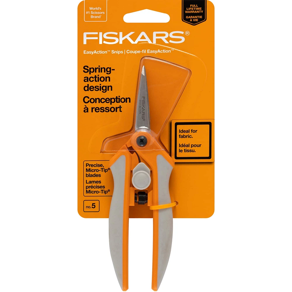 Fiskars® Micro-Tip® Easy Action™ Scissors, No. 5