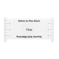 Dritz® Clear Acrylic Stitch Tool for 1/4'' Presser Foot
