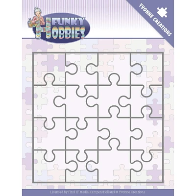 Find It Trading Yvonne Creations Die-Puzzle, Funky Hobbies