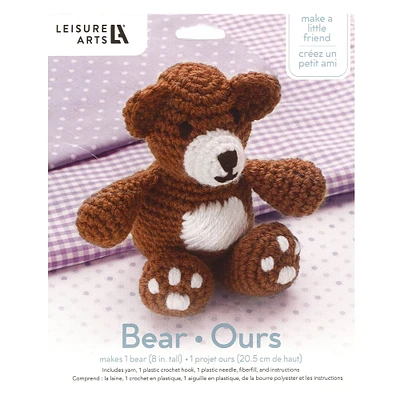 Leisure Arts® Make A Little Friend Bear Kit