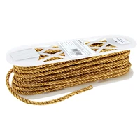 Simplicity® Large Gold Metallic Twisted Cord