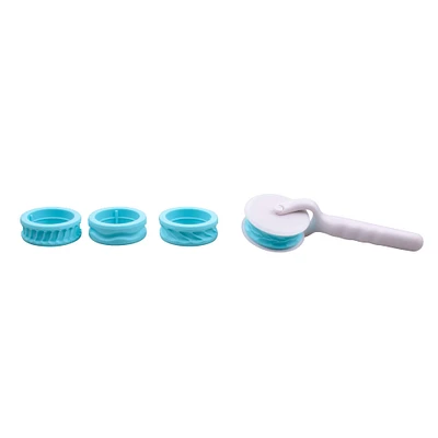 6 Pack: Fondant Rolling Embosser & Cutter Set by Celebrate It®