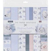 The Paper Boutique Christmas Cuddles Card Making Pad, 12" x 12"