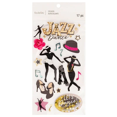 Jazz Dance Dimensional Stickers by Recollections™