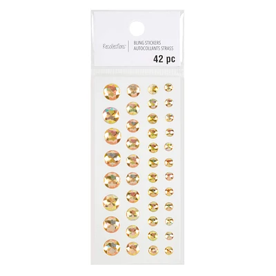 12 Pack: Adhesive Backed Rhinestone Assortment by Recollections