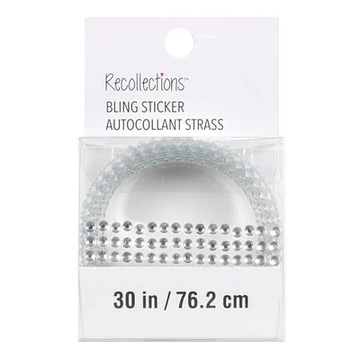 12 Pack: Bling on a Roll™ Clear Rhinestone Adhesives by Recollections™