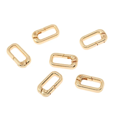 19mm Metal Rectangle Hinged Closures