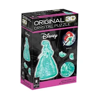 3D Crystal Puzzle - Disney Ariel (Teal): 40 Pcs