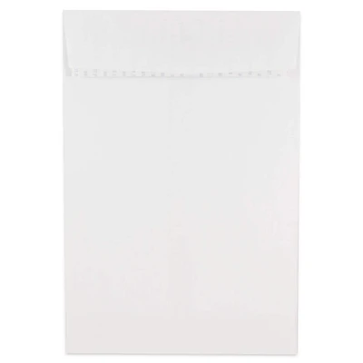 JAM Paper 6" x 9" White Open End Catalog Peel & Seal Closure Envelopes