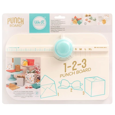 6 Pack: We R Memory Keepers® 1-2-3 Punch Board Kit