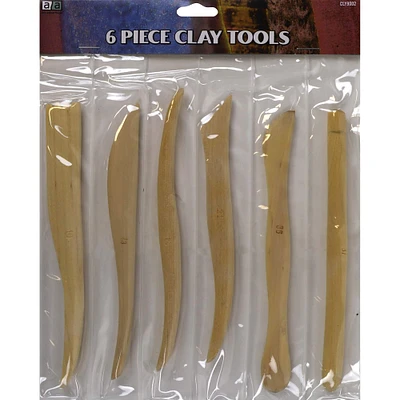 Art Advantage® 6'' Clay Model Tools, 6ct.