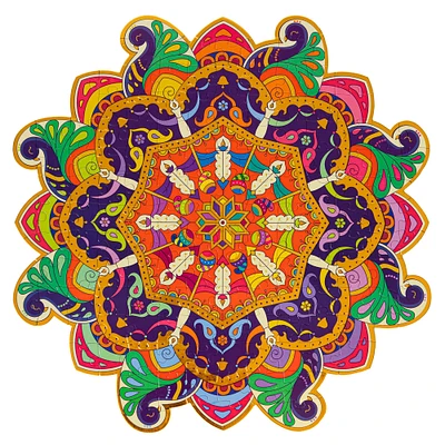 Kulture Khazana Family Rangoli Diwali 150 Piece Puzzle