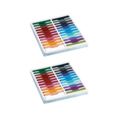 Creativity Street® Square Artist 24 Color Pastels, 2ct.