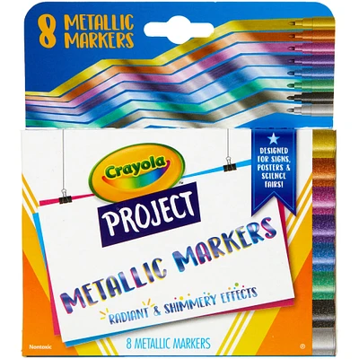 Crayola® Project Metallic Marker Set