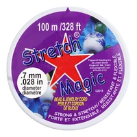 6 Pack: Stretch Magic® 0.7mm Clear Bead & Jewelry Cord, 100m