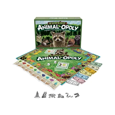 Late For The Sky Forest Animal-Opoly™ Board Game