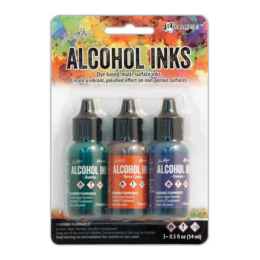 Ranger Tim Holtz® Alcohol Ink Kit, Rustic Lodge