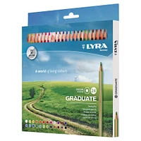 Lyra Graduate Thick Lead Pencil Set