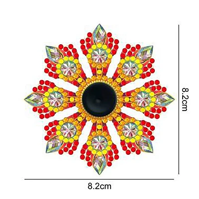 Sparkly Selections Colorful Fidget Spinner Diamond Painting