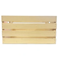 Wilson® Enterprises 18" x 10" Pine Handle Crates, 6ct.