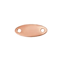 ImpressArt® Artisan™ Rose Gold Oval Tag Stamping Blanks