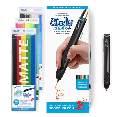 3Doodler Create+ Essentials 3D Printing Pen Set