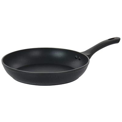 Oster Kono 11'' Black Aluminum Nonstick Frying Pan
