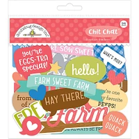 Doodlebug Design Inc.™ Odds & Ends Chit Chat Down on the Farm Die Cuts