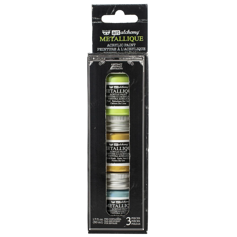 Finnabair® Art Alchemy Metallique Postale Acrylic Paint Set