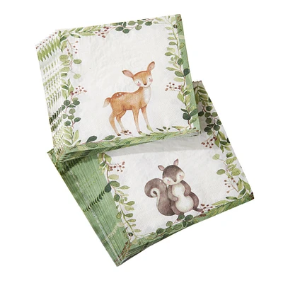 Kate Aspen® Woodland Baby 2 Ply Paper Napkins, 120ct.