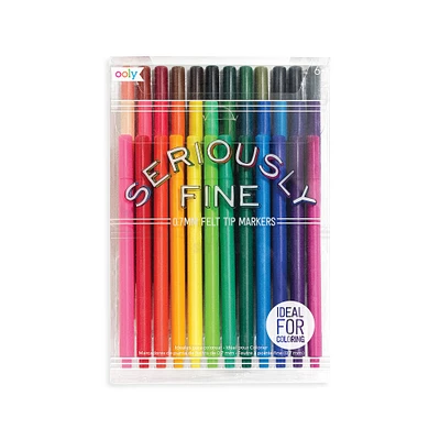 OOLY Seriously Fine Markers Set, 36ct.