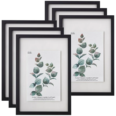 6 Pack: Black 24" x 36" Float Frame By Studio Décor®