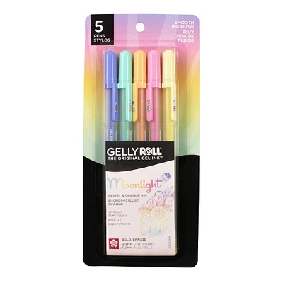 6 Packs: 5 ct. (30 total) Gelly Roll® Moonlight Bold Pastel & Opaque Gel Pens