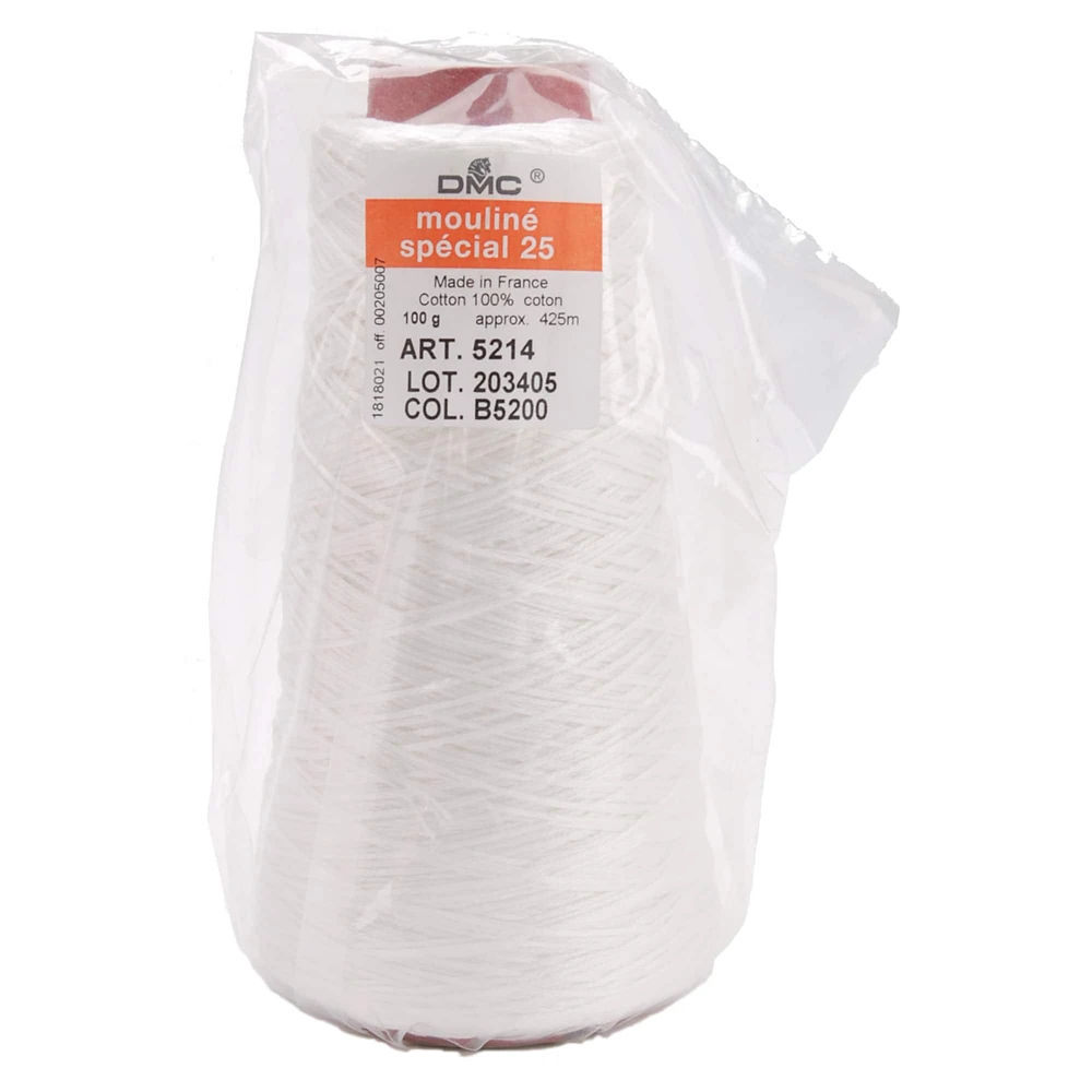 DMC 6-Strand Embroidery Cotton Cone, 100g