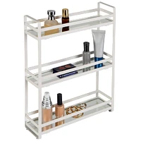 Home Details 3-Tier Slim Flat Vanity Stand