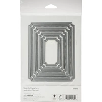 Elizabeth Craft Metal Die-Stitched Indented Rectangle