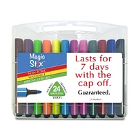 Magic Stix™ Triangular Markers, 2 Packs of 24