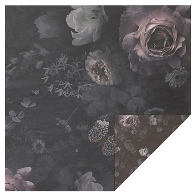 48 Pack: Dark Floral Cardstock by Recollections™, 12" x 12"