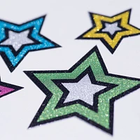 Silhouette® Silver Glitter Sticker Sheets, 8ct.