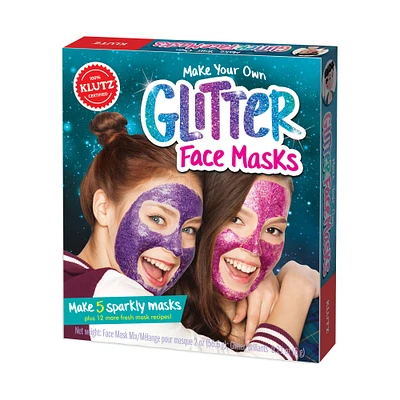 Make Your Own Glitter Face Masks