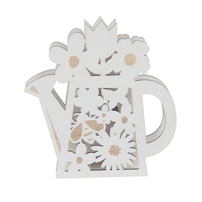 6.75" Watering Can DIY LED Plywood Décor by Make Market®