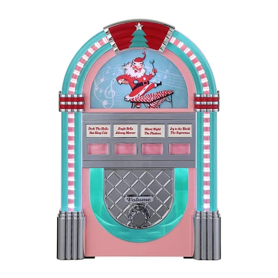 9" Pink Retro Jukebox