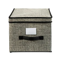 Simplify Large Black Storage Box