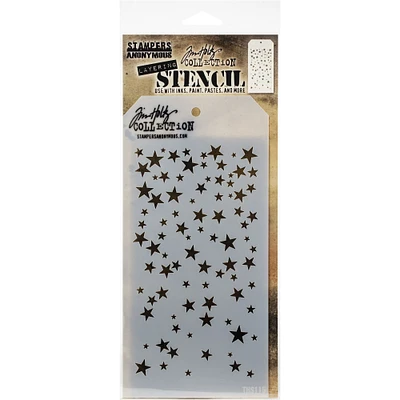Stampers Anonymous Tim Holtz® Falling Stars Layered Stencil, 4" x 8.5"
