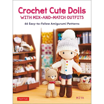 Tuttle Publishing Crochet Cute Dolls Book