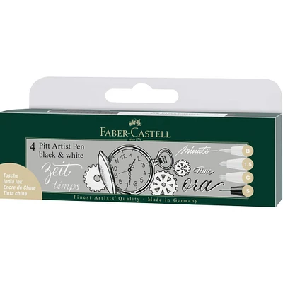 Faber-Castell PITT Artist Pen® Black & White Set